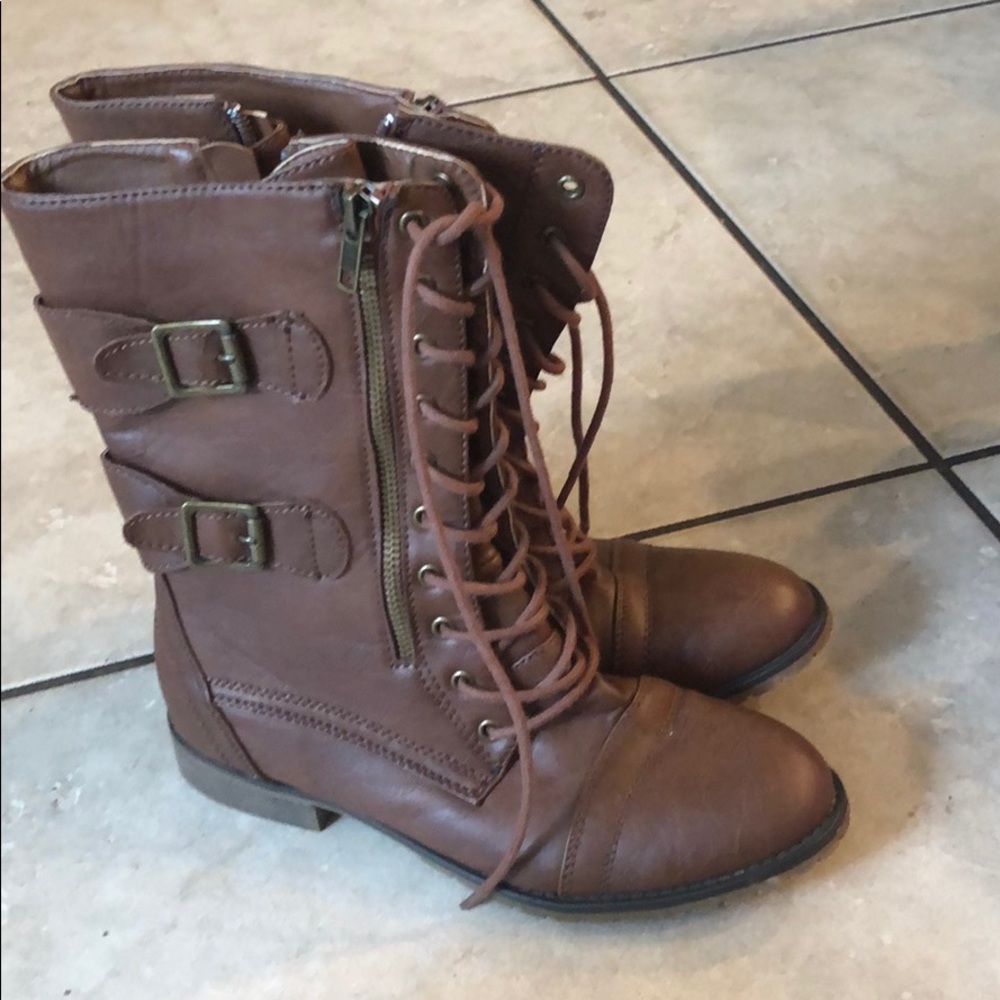 Brown boots